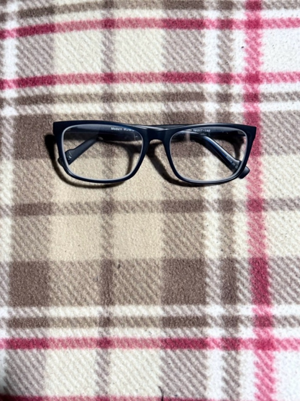 Classic Black Rectangle Eyeglasses